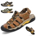 thumbnail image 4 of Kricely Men's Closed Toe Water cowhide Sandal, 4 of 5