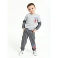 thumbnail image 4 of Spider-Man Toddler Boy Fleece Hoodie Outfit Set, Sizes 12M-5T, 4 of 9