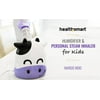 Briggs Healthcare/Mabis Healthsmart Kids Margo Moo Steam Inhaler 1 Count, White/Purple, 6-3/4" x 4-5/8" x 10-3/4"