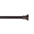 thumbnail image 1 of Lunar Fast Fit Nicholas 5/8" Diameter Complete Blackout No Tools Tension Window Curtain Rod, Adjustable Length, 1 of 5