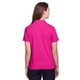 thumbnail image 2 of UltraClub UC105W Ladies Lakeshore Stretch Cotton Performance Polo, 2 of 3
