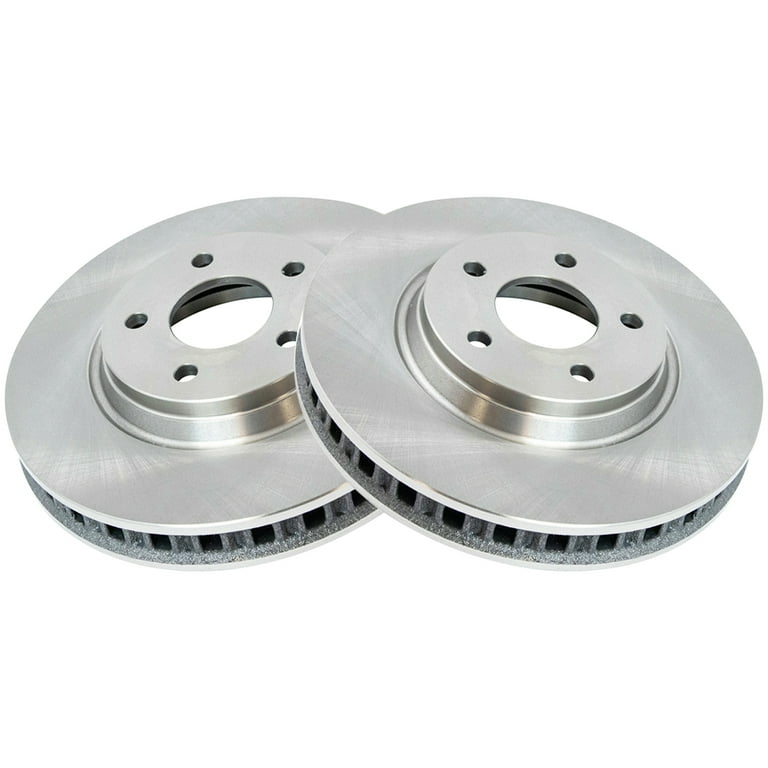 AutoShack Front Brake Rotors Pair 2 Driver and Passenger Side