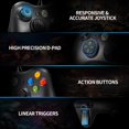 thumbnail image 4 of Controlador con Cable NBCP para Xbox 360 y PC con Vibración Dual, 4 of 8