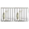 thumbnail image 4 of Advancent Cortina de ducha de tela de poliéster, extralarga, 72 x 96 pulgadas, para la experiencia del baño, el cuidado importa, el reflejo del Type3 NO3, 4 of 6