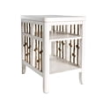 thumbnail image 2 of Liberty Furniture Dockside Chair Side Table - White w/ Rope End Panels, 2 of 6