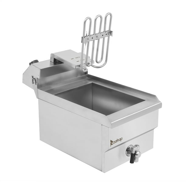 Deep Fryer with Basket, Stainless Steel, Easy to Clean Deep Fryer, Oil