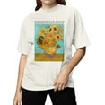 thumbnail image 2 of Sunflowers in a Vase by Van Gogh Women's T-shirt, 2 of 3
