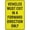 Warning Sign 2, variant on Vehicles Must Exit In A Forward Sign Signs Outdoor, Uv Printed Aluminum 8"x12", Weatherproof And Security Signs For Home Or Business