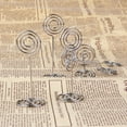thumbnail image 3 of Miangastore 12pcs Photo Holder Stands Table Number Holders Place Paper Menu Clips for Wedding (Silver), 3 of 8