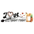 thumbnail image 5 of Girlsshop Kitchen Wall Stickers Fun Design Cook Utensils Home Decoration Restaurant, 5 of 9