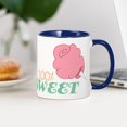 thumbnail image 4 of CafePress - 100% Sweet Mug - 11 oz Ceramic Mug - Novelty Coffee Tea Cup, 4 of 6