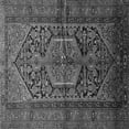 thumbnail image 1 of Ahgly Company Indoor Square Persian Gray Traditional Area Rugs, 4' Square, 1 of 1