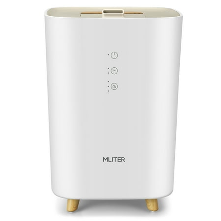 Mliter Desktop Ultrasonic Cool Mist Humidifier - Premium Humidifying Unit with 2.5L Water Tank, Whisper-Quiet Operation, Lasts Up to 24
