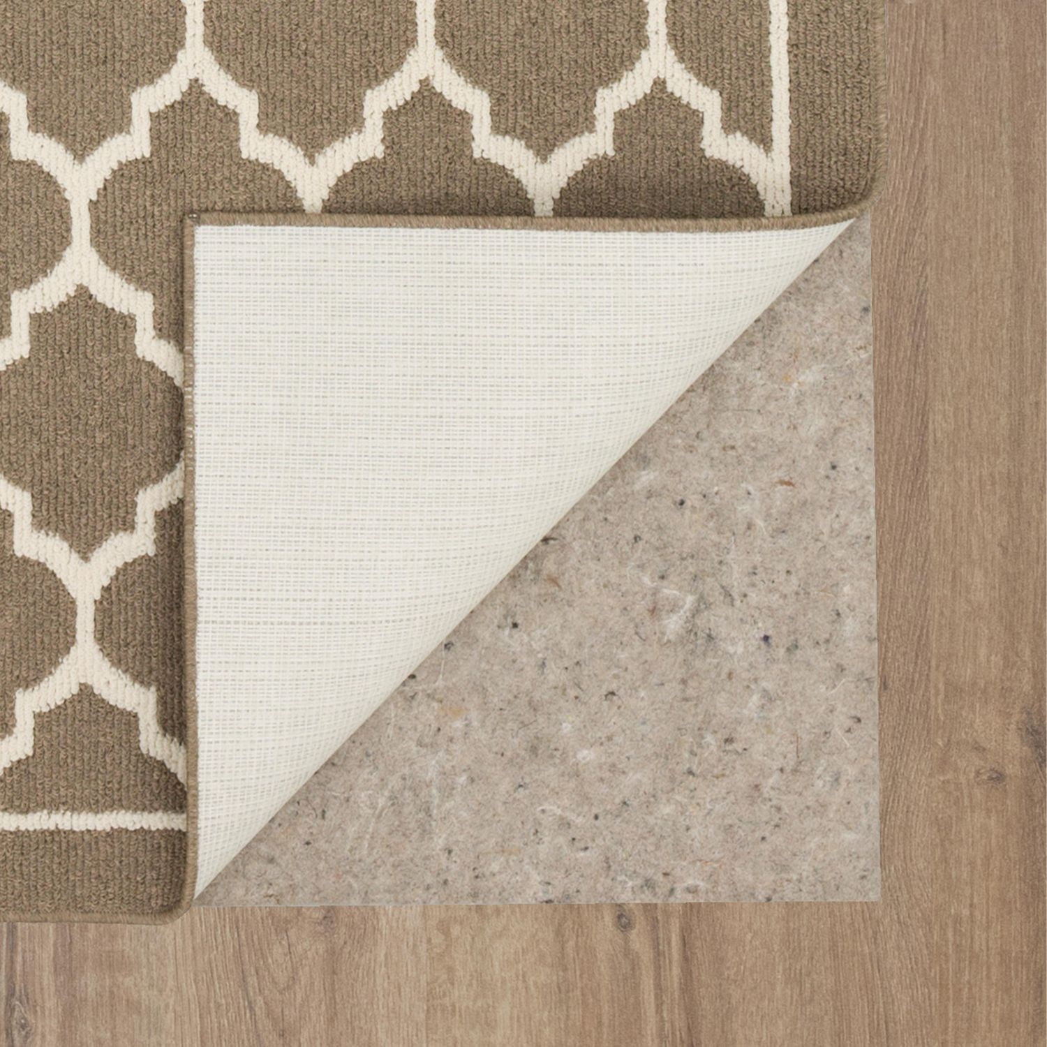 Hometrends Lawson Taupe Polyester Area Rug