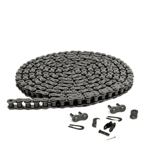 Jeremywell #35 Roller Chain 5 Feet (159 Links) 2 Master and 1 Offset Links for Go Karts, Mini Bikes, Motorcycles, Dirt Bike and Industrial Machinery