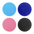 thumbnail image 1 of Trayknick Car Cup Coaster Anti-deform Groove Pattern PVC Anti-slip Round Bendable Car Drink Holder for Daily, 1 of 12