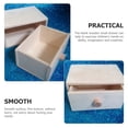 thumbnail image 2 of 2pcs Wooden Small Drawers Unpainted Blank Small Drawers DIY DIY Wood Small Drawers, 2 of 9