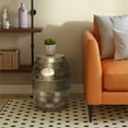 thumbnail image 7 of Home Square 2-Piece Furniture 16 " Metal Accent Side Table Set in Antique Gold, 7 of 7