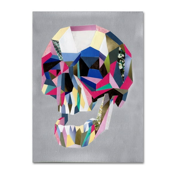 Trademark Fine Art 'Skull' Canvas Art by Artpoptart