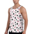 thumbnail image 2 of Haiem Cute Dinosaur Men Workout Tank Top Gym Bodybuilding Sleeveless Muscle T Shirts Athletic Tank Breathable Workout Shirt-3X-Large, 2 of 8