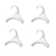 thumbnail image 1 of 4 perchas en forma de lazo para colgar en el dedo del pie, pañuelo de seda, sombrero, armario (blanco) Sincero Electrónica, 1 of 5