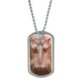 thumbnail image 1 of Hippopotamus - Angry Hippo Dog Tag, 1 of 1