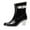 Black, variant on Waterproof Jelly Winter Rain Booties For Women Cute Women'S Waterproof Rain Booties Punk Mid Snow Boots Women's Non-Slip Rain Boots High Heel Water Shoes Ladies' Short Waterproof Snow Boots