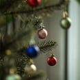 thumbnail image 3 of 24PCS Christmas Decoration Balls, 1.3" Shatterproof Color Set Ornaments Balls, Xmas Tree Ball Bauble for Festival Wedding Home Party Decors Xmas Tree Hanging, 3 of 7