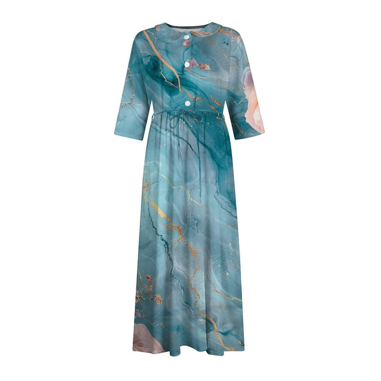 Busydd Dresses for Women Trendy Boho Floral Print Maxi Dress Casual Flowy Short Sleeve V Neck Homecoming Dress Lapel Button Tunic Drawstring Wedding Guest Dresses Plus Size Cocktail Dress S-4XL - Walmart.com Busydd Dresses for Women Trendy Boho Floral Print Maxi Dress Casual Flowy Short Sleeve V Neck Homecoming Dress Lapel Button Tunic Drawstring Wedding Guest Dresses Plus Size Cocktail Dress S-4XL - Walmart.com