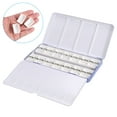 thumbnail image 4 of Uxcell Empty Watercolor Palette, Metal Watercolor Tin with 28pcs Full Pans Paint Box, Blue 28 Wells, 4 of 7