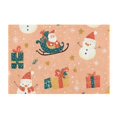 thumbnail image 7 of Yayeee Bath Rug for Bathroom Floor Non Slip Rectangle Fluffy Soft Absorbent Mat, 16"x24", Christmas Santa, 7 of 7