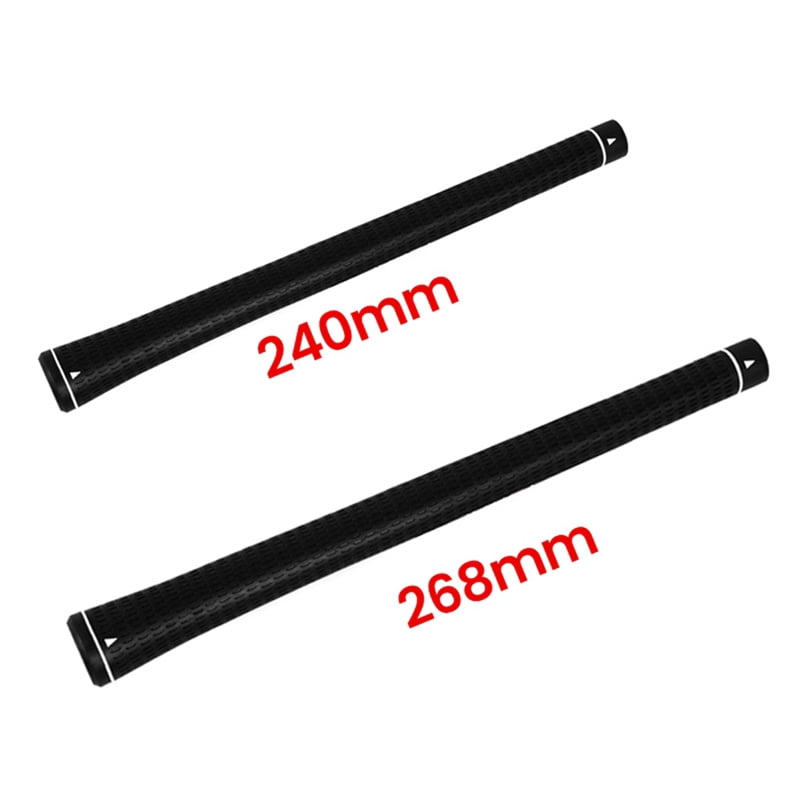 10pcs Golf Club Grip Rubber Putter Exerciser Handle Cover Round Swing Exerciser Handle 268mm