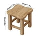 thumbnail image 3 of Muebles de oficina para el hogar Taburete pequeño de madera maciza Mesa de centro para sala de estar Taburete bajo Taburetes pequeños de madera maciza Cuadrados, 3 of 6