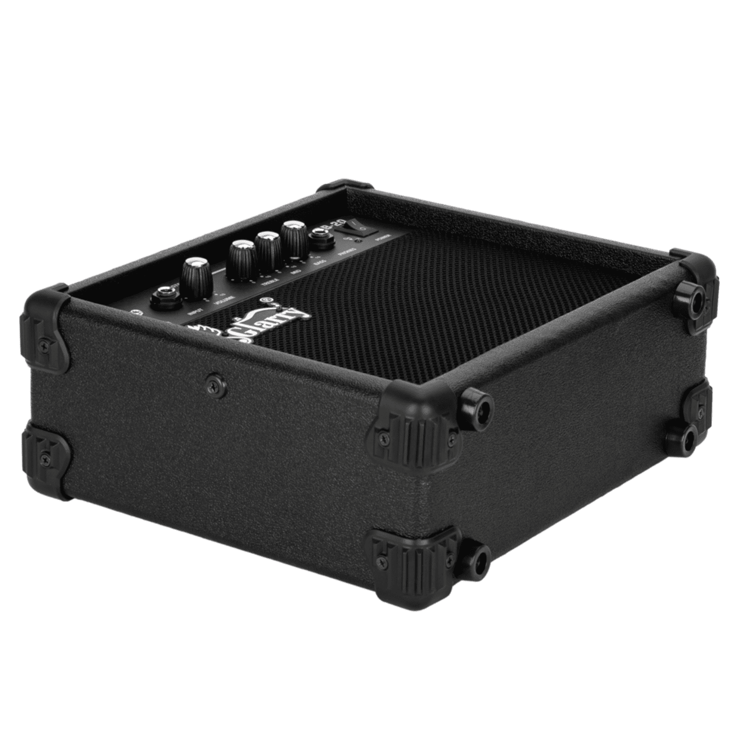 Hassch Electric Bass Amplifier, 20W Bass Amp, Black