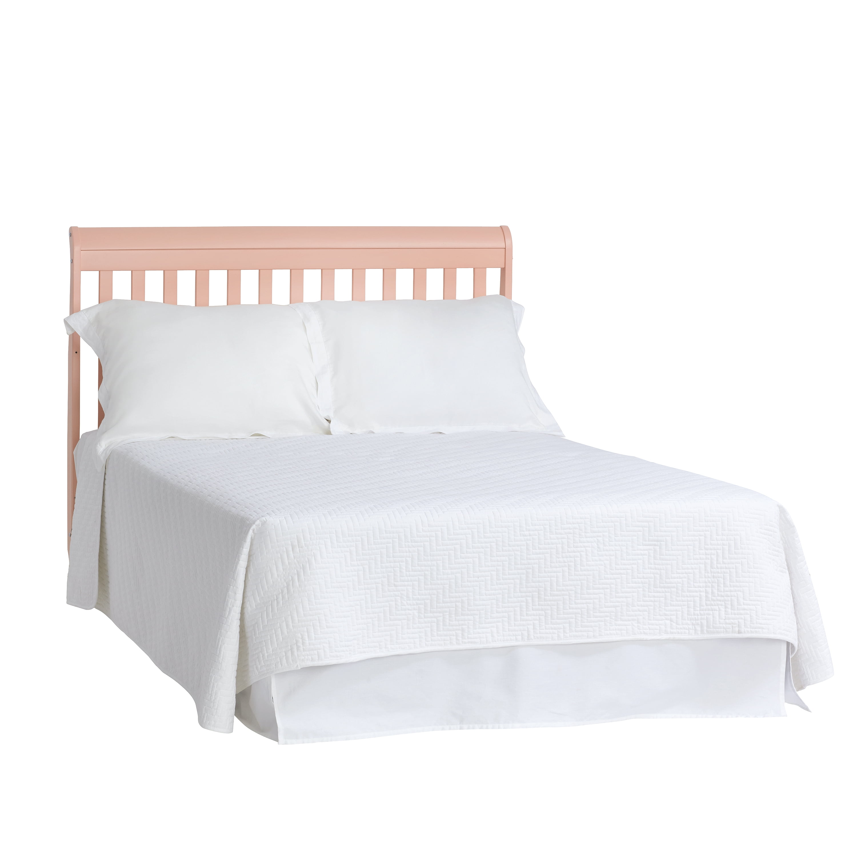 Suite Bebe Riley Crib and Toddler Guard Rail Bundle, Coral