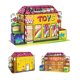 thumbnail image 1 of Bloque de construcción magnético, juguete, PicassoTiles, 60 piezas, tema de tienda, 1 of 7