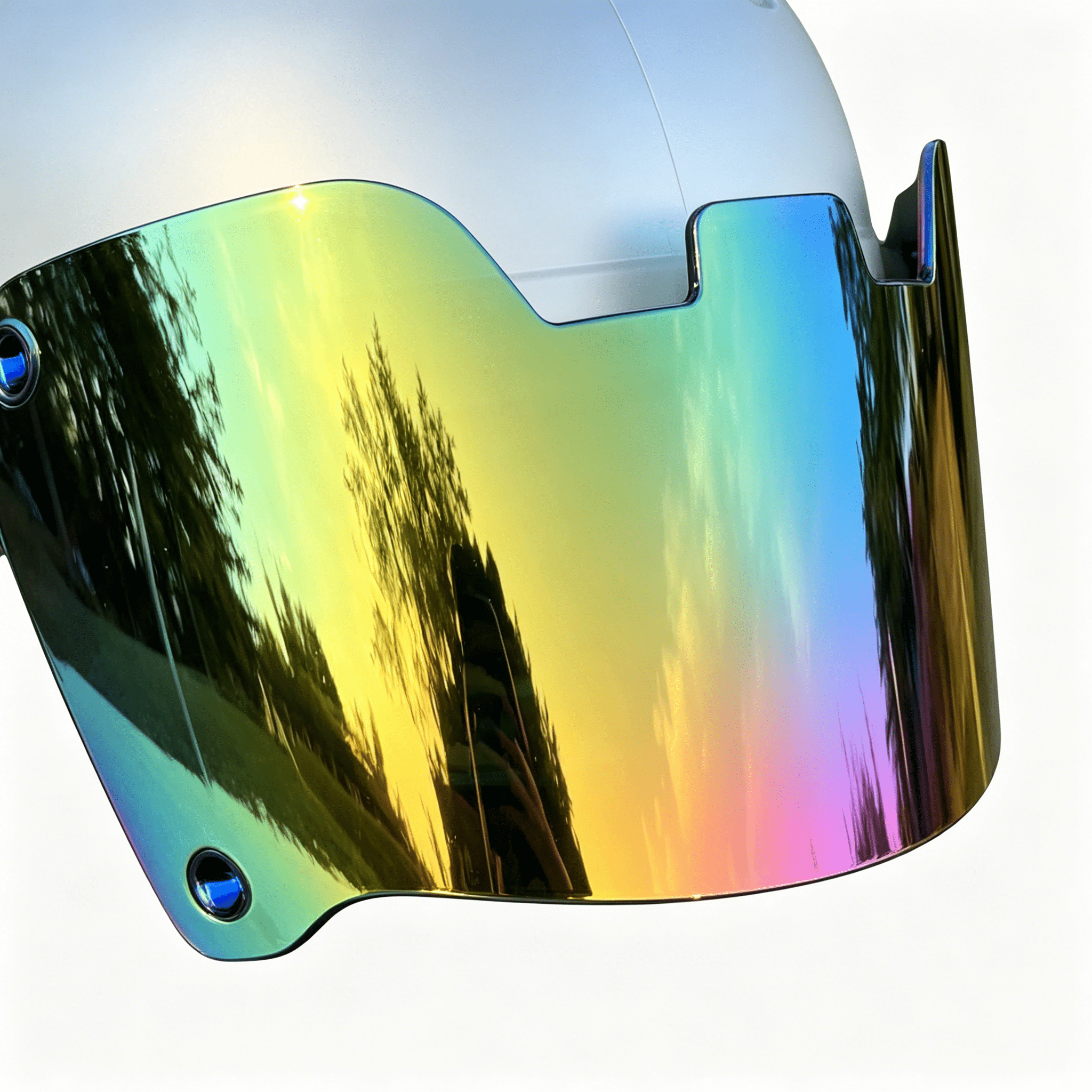 QARUN 2026 New Clear Football Visors for Helmets Eye Protection for All Weather Easy Install Clear for Youth Players