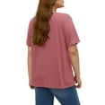 thumbnail image 4 of Fantaslook Plus Size Blouses for Women Pleated Button Short Sleeve Shirts Casual V Neck Tunic Tops, 4 of 9