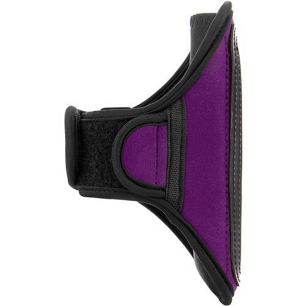 Vangoddy Waterproof Adjustable Padded Fitness Running Workout Armband,20.25in x 7in, Purple
