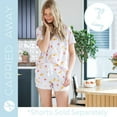 thumbnail image 6 of Hello Mello Carried Away Lounge Short Sleeve Pajama Tops, Sweet Dreams Medium/Large (Women's), 6 of 10