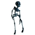 thumbnail image 1 of Décoration de Squelette d'Halloween Corps Entier Peut Tre Organisée avec des Os Réalistes Articulations Actives Accessoires de Cour d'Halloween Décoration Intérieure et Extérieure Ornement de Force Spécial Noël, 1 of 3