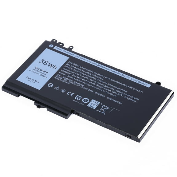 Emery TECH 38Wh RYXXH Battery for Dell Latitude 12 5000 E5250 (P25S001) E5450 5450 Serie