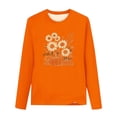 thumbnail image 5 of Blusas y camisas de cuello redondo y manga larga para niños Camisas estampadas de manga larga para Acción de Gracias Camisas lindas de cuello redondo Blusas casuales elegantes Ropa Camisas de cuello r, 5 of 5