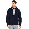 thumbnail image 4 of Men's Full-Zip Polar Fleece Jacket, Navy 2XL, 1 Count, 1 Pack, 4 of 4