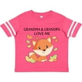 thumbnail image 3 of Inktastic Grandma and Grandpa Love Me- Little Fox Boys or Girls Toddler T-Shirt, 3 of 5