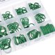 thumbnail image 2 of Juego de anillos O de surtido de sellos métricos para reparación de fontanería y automotriz verde, 2 of 3