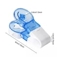 thumbnail image 6 of OIUR 1/2/3Pcs Portable Pill Taker with Built-in Compartment Elderly Disabled Blister Pack Opener Assistance Tool Travel Tablets Pills Dispenser Extractor Remover, 6 of 7