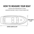 thumbnail image 4 of YouLoveIt Boat Cover 210D Heavy Duty Trailer Boat Cover Waterproof Boat Cover, Double stitching / elastic hem, 4 of 7