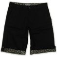 thumbnail image 1 of Ecko Unltd. Mens Cheats Ctn Twill Animal Print Casual Bermuda Shorts, Negro, 34 Ecko Unltd. islas Bermudas, 1 of 2