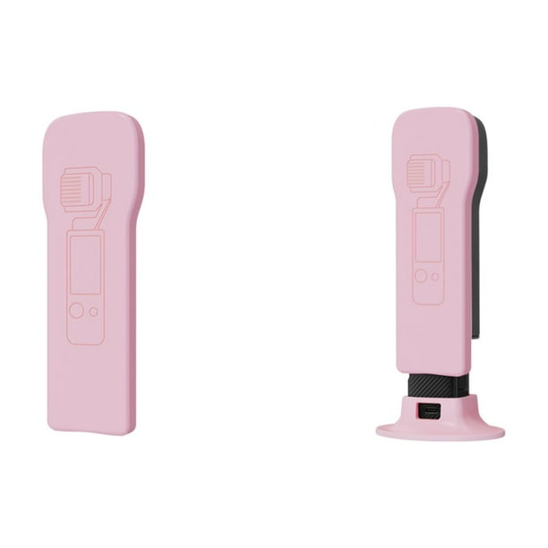 Para DJI OSMO Pocket 3 Funda Protectora Anticaída Piel (cubierta) Rosa
